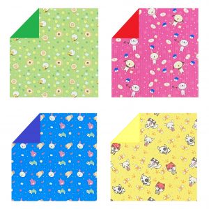Embossed Animal Characters - 15cm x 15cm (20s)
