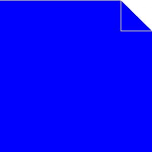 Double Sided Same Blue - 15cm x 15cm (40s)