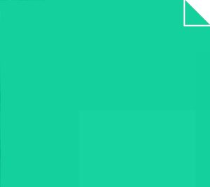 Double Sided Same Green - 15cm x 15cm (40s)