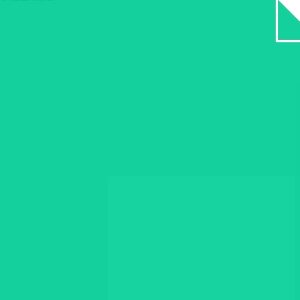 Double Sided Same Green - 15cm x 15cm (40s)