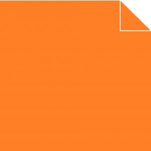 Double Sided Same Orange - 15cm x 15cm (40s)