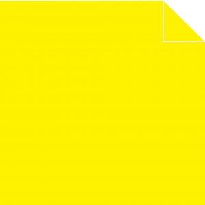 Double Sided Same Yellow - 15cm x 15cm (40s)