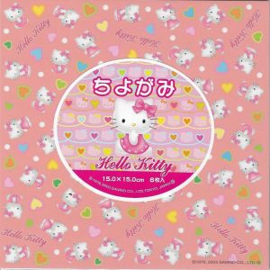 Hello Kitty Hearts - 15cm x 15cm (8s)