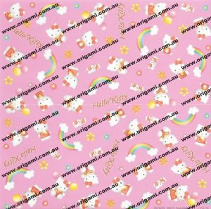 Hello Kitty Rainbow - 15cm x 15cm (8s) - Image 2