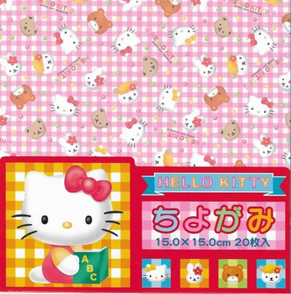 Hello Kitty Gingham - 15cm x 15cm (20s)