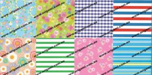 Chiyogami Collection 45 Mini - 7.5cm x 7.5cm (180s) - Image 4