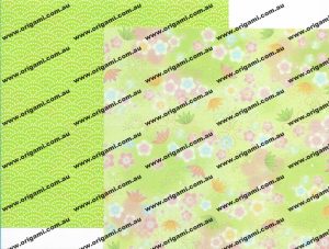 Double-sided Chiyogami - Pack 5 (28s) - Image 5