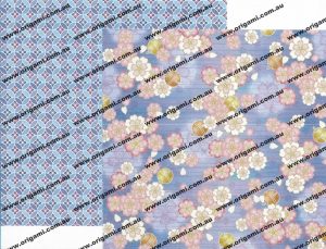 Double-sided Chiyogami - Pack 4 (28s) - Image 5