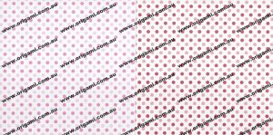 Polka Dot Chiyogami - 15cm x 15cm (30s) - Image 2