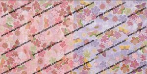 Butterfly Garden Chiyogami - 15cm x 15cm (32s) - Image 3