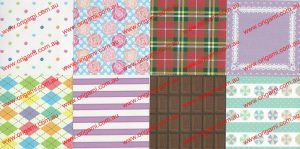 Chiyogami Collection Twin Colour - 15cm x 15cm (120s) - Image 2