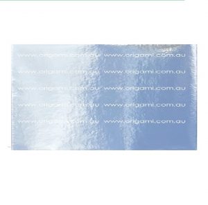 3D Block Folding Paper Silver Foil - 5cm x 9cm (250s)