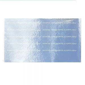3D Block Folding Paper Silver Foil - 5cm x 9cm (250s)