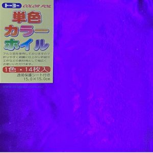 Purple Foil - 15cm x 15cm (14s)