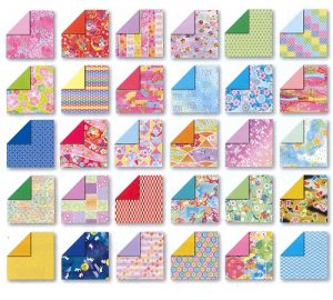 Chiyogami Double-sided Box  - 15cm x 15cm (120s) - Image 2