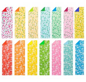 Flower Duo Pattern Origami - 15cm x 15cm (42s)