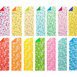Flower Duo Pattern Origami - 15cm x 15cm (42s)
