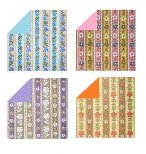 Lace Pattern Origami - 15cm x 15cm (12s)