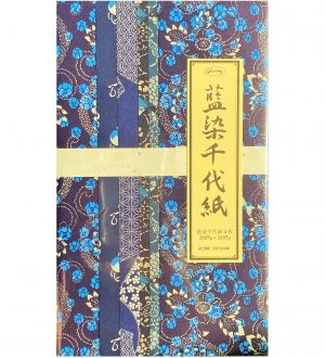 Aizome Chiyogami - 26cm x 38cm (4s)