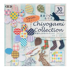 Chiyogami Collection Twin Colour Mini - 7.5cm x 7.5cm (120s)