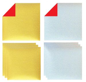 Gold & Silver Embossed Foil - 15cm (20s)
