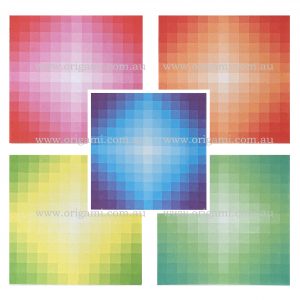 Gradient Harmony Paper  4 - 11.7cm x 11.7cm (35s)
