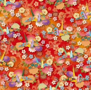 Washi KyoYuzen  - 15cm x 15cm (24s) - Image 3