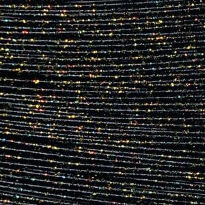 Mizuhiki Cords -  Black w/ Multi Gold Flecks