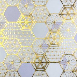Translucent Design Paper 1  - 15cm x 15cm (9s)