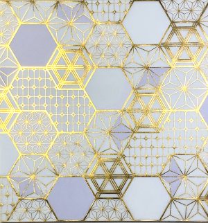 Translucent Design Paper 1  - 15cm x 15cm (9s)